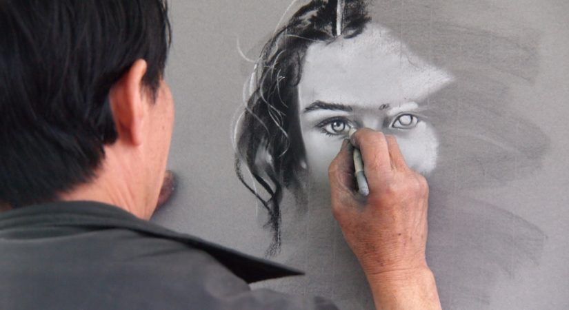 head drawing
