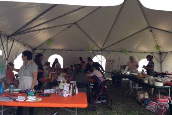Inside Tent photo